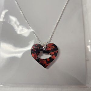 Dolphins Off the Bow Valentine Necklace