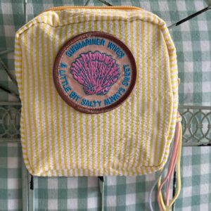 Tiny Eco Toes Handmade Shop - Submarine Wives Zipper Pouch