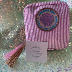 Tiny Eco Toes Handmade Shop - Submarine Wives Zipper Pouch