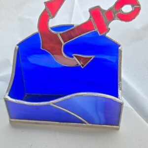 Stained Glass Business Card Holder