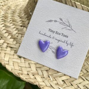 Month of the Military Child - Purple Up Clay Jewelry
