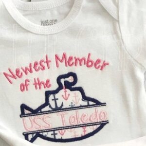 Custom Embroidered Onesies