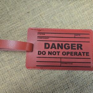 Danger Luggage Tag