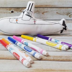 Color Me Submarine Stuffie