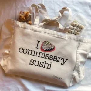Commissary Sushi Canvas Tote Bag